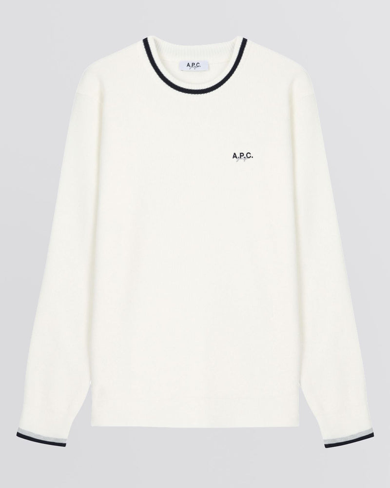 Simon Sweater White