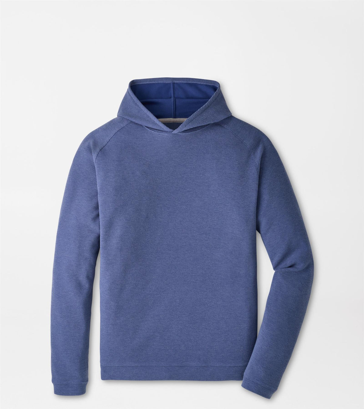 Pine Waffle Performance Hoodie Bali Blue