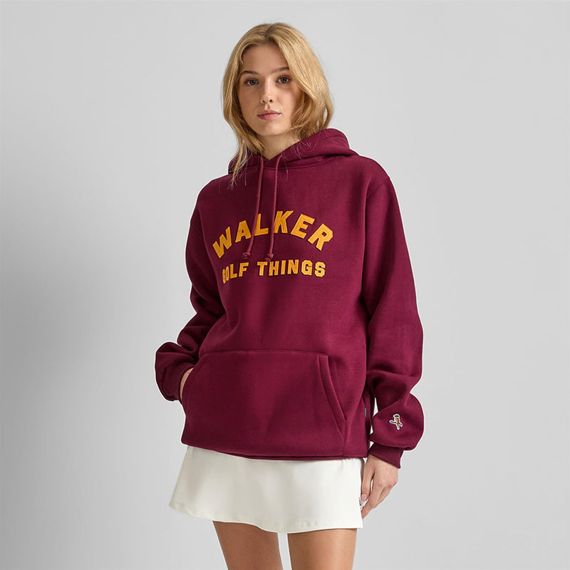 Applique Hood Red