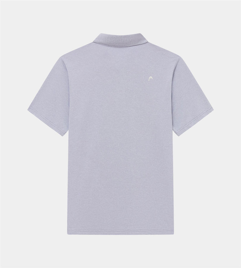 Performance Pique Polo Dusty Blue