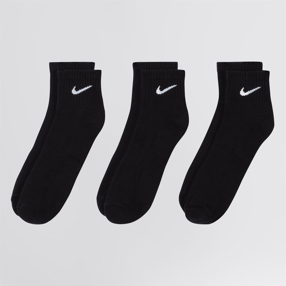 Everyday Cushioned Socks Black/White