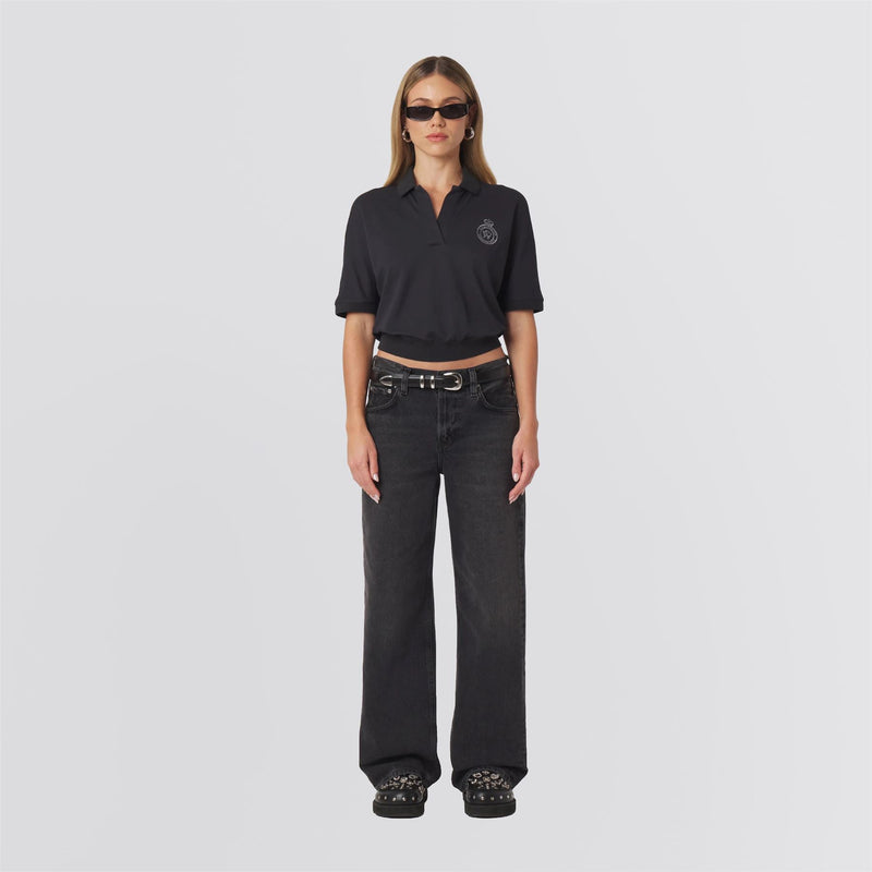 Megan Lifestyle Polo Black