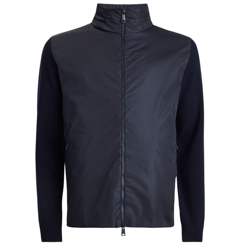 Nylon Shell Merino Wool Hybrid Jacket Twilight - AW24