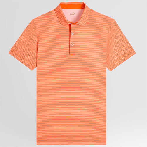 MATTR Bay Polo White Glow/Rickie Orange