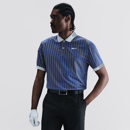 Dri-FIT Victory+ Novelty Polo Comet Blue/Photon Dust/White