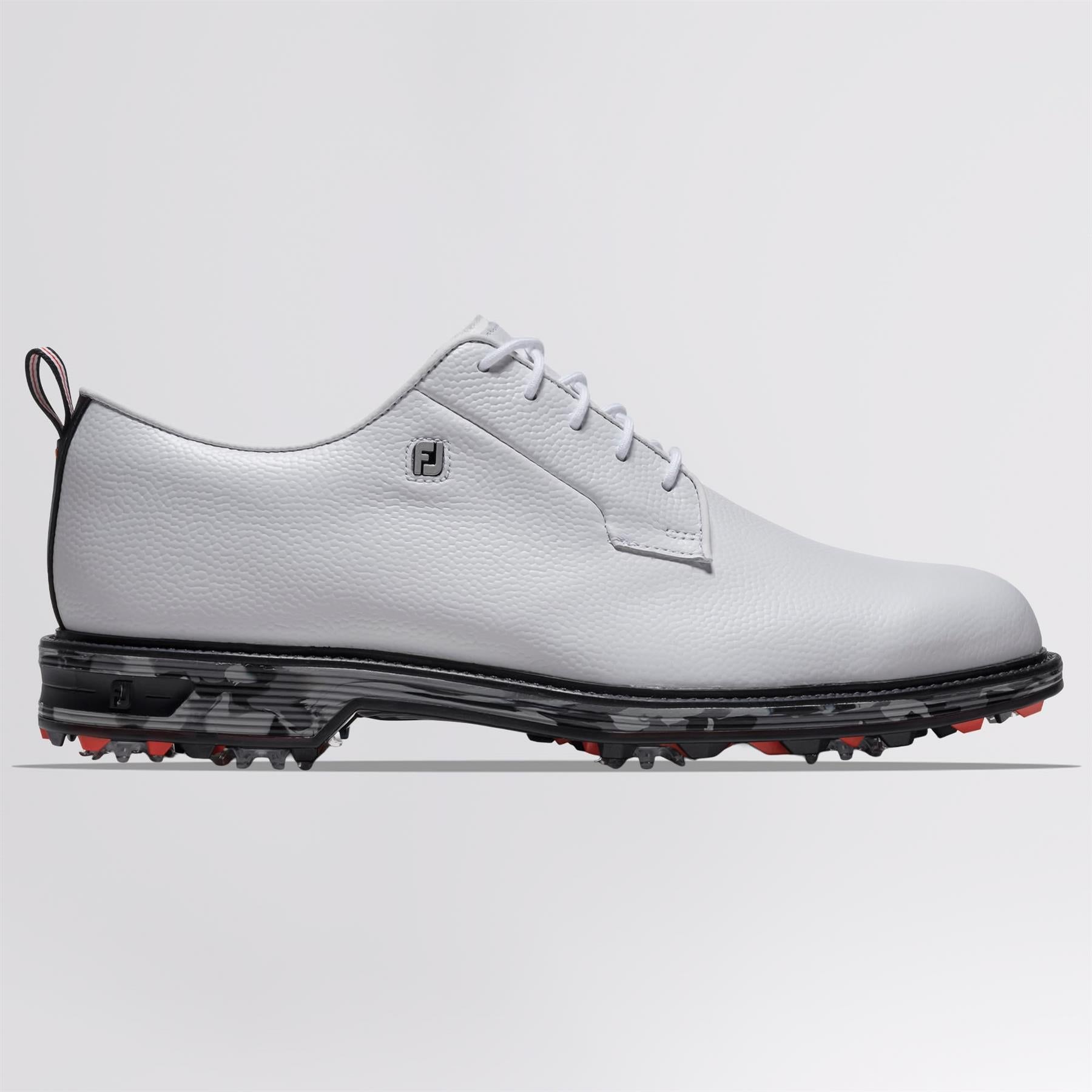 Premier Series Field Spiked Golf Shoes White/Black/Red