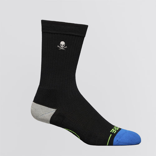 Pray For Birdies Crew Sock Onyx