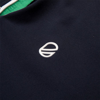 Techsoft Avery Mock Neck Quarter Zip Navy Blazer