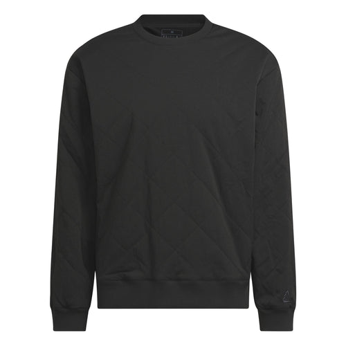 Go-To Quilted DWR Sweatshirt Black - AW24