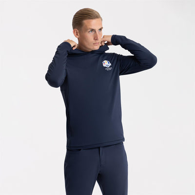 Ryder Cup Brushed Back Tech Terry Hoodie Twilight