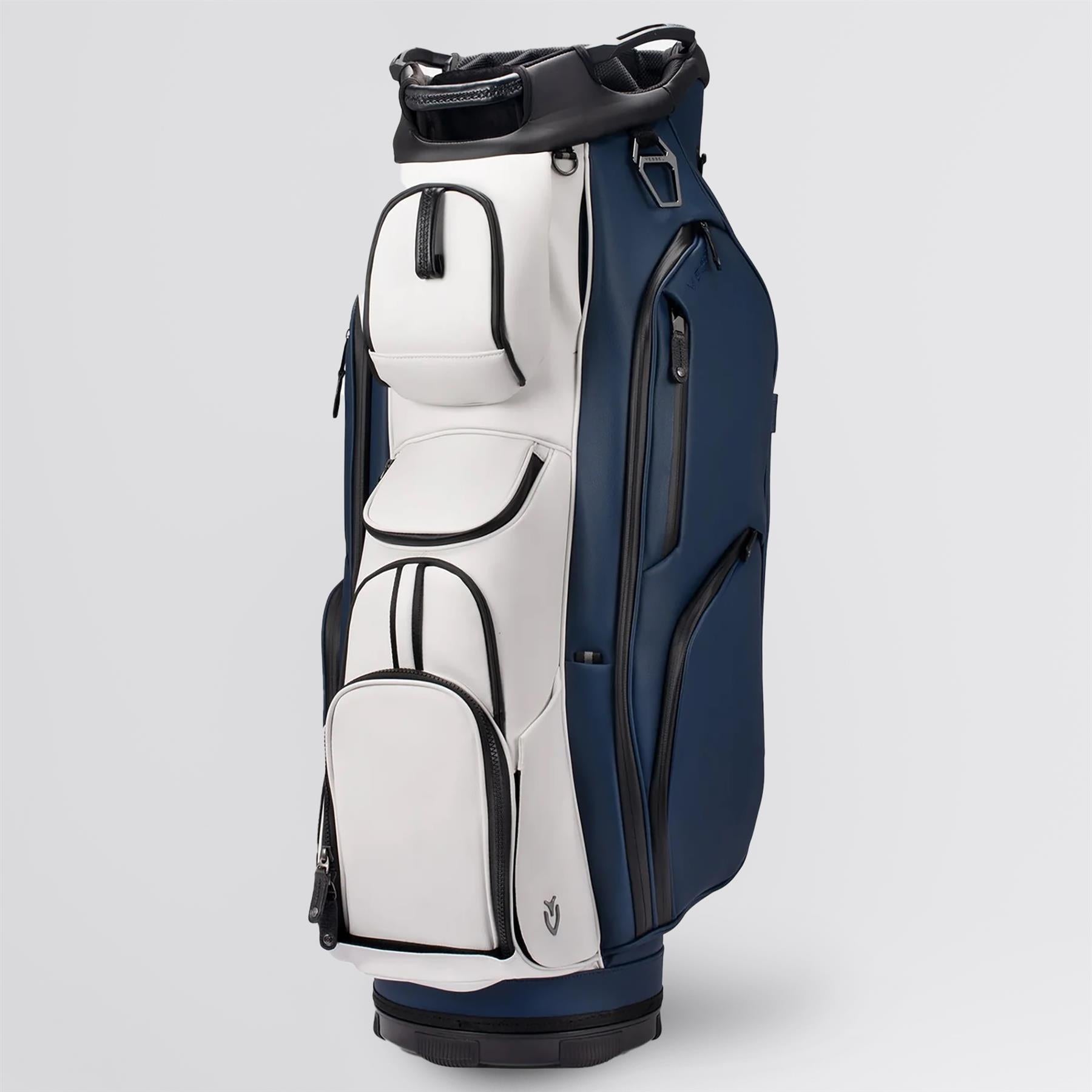 Lux Pro 15-Way Cart Bag Navy/White