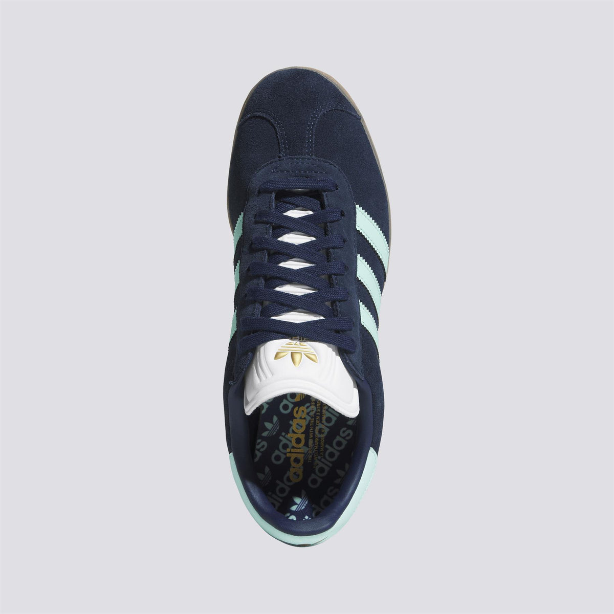 Gazelle Spikeless Golf Shoes Night Indigo/Clear Mint/Footwear White