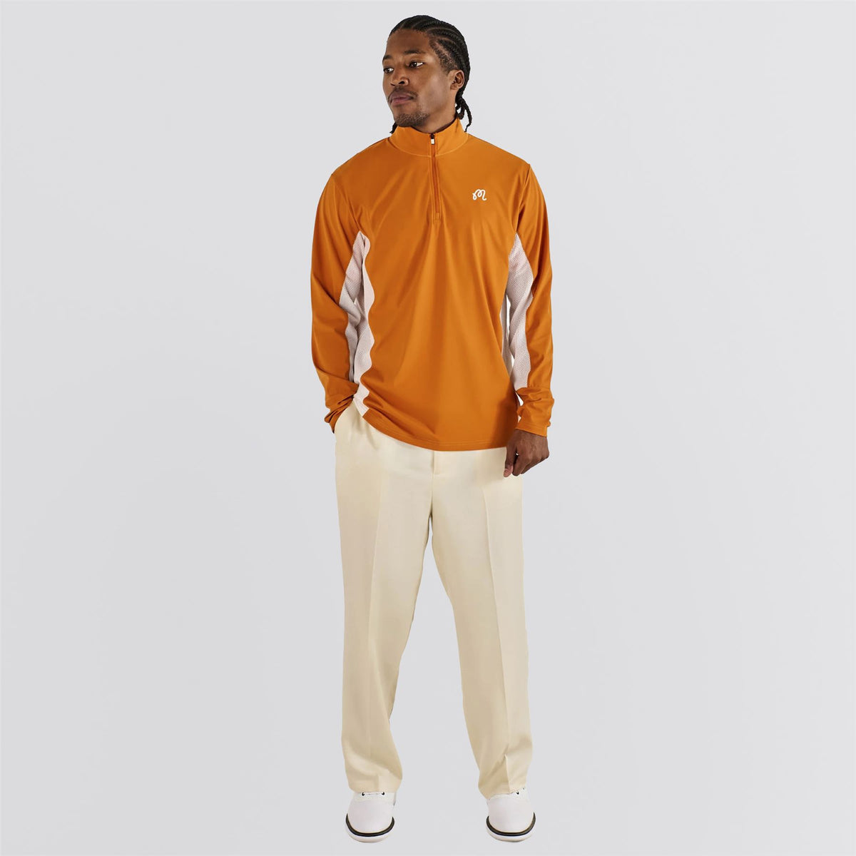 Santiago Mid Layer Marmalade/Cream