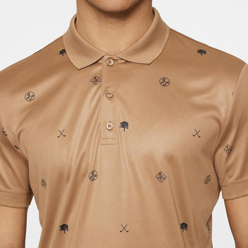 Club House Motif Polo Golf Micro Tigers Eye