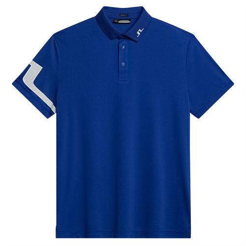 Heath TX Jersey Regular Fit Polo Bleu Sodalite - W23