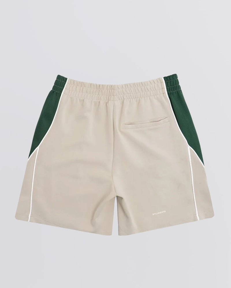 Exhibition Track Shorts Sand