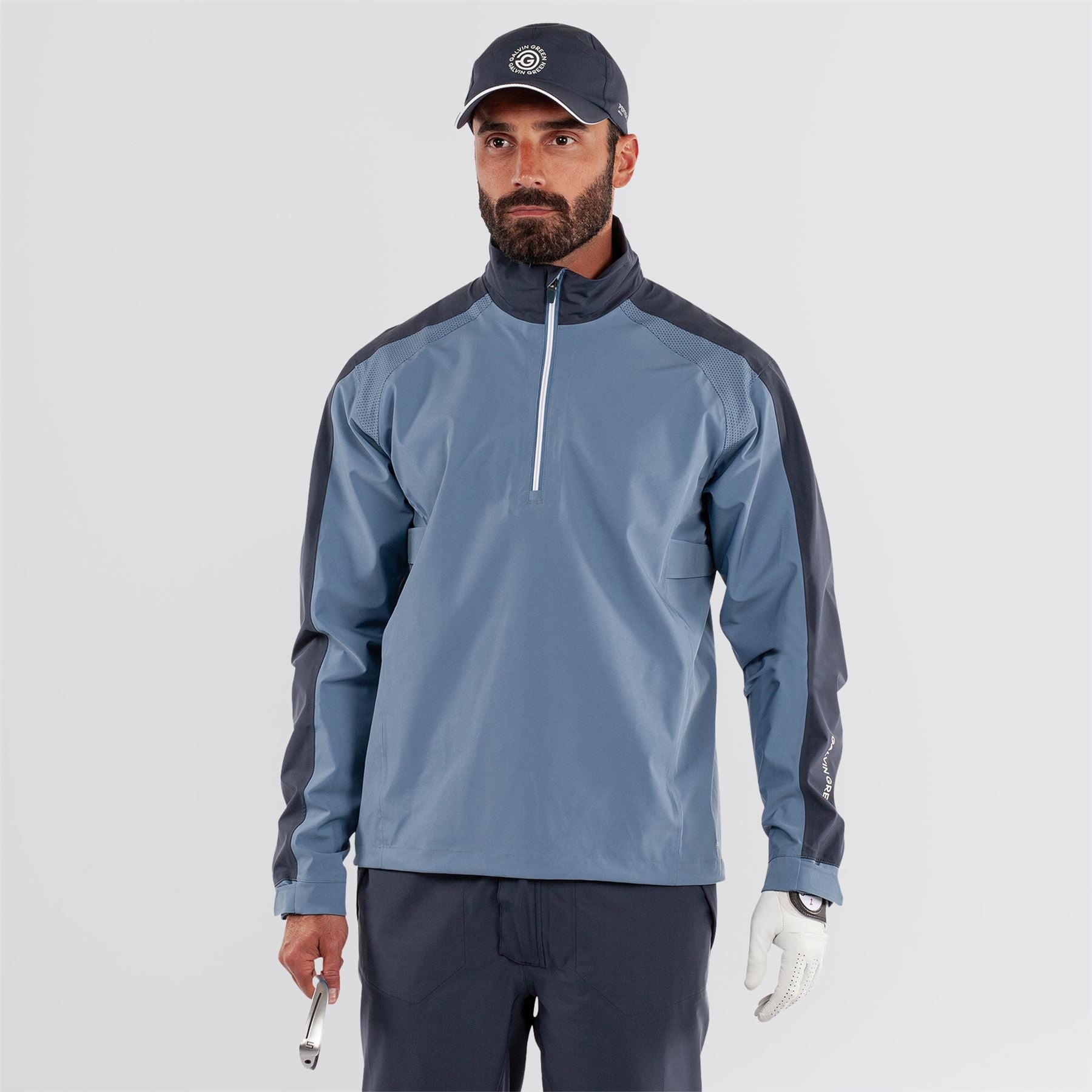 Adam PERTEX Waterproof Jacket Moonlight Blue/Navy