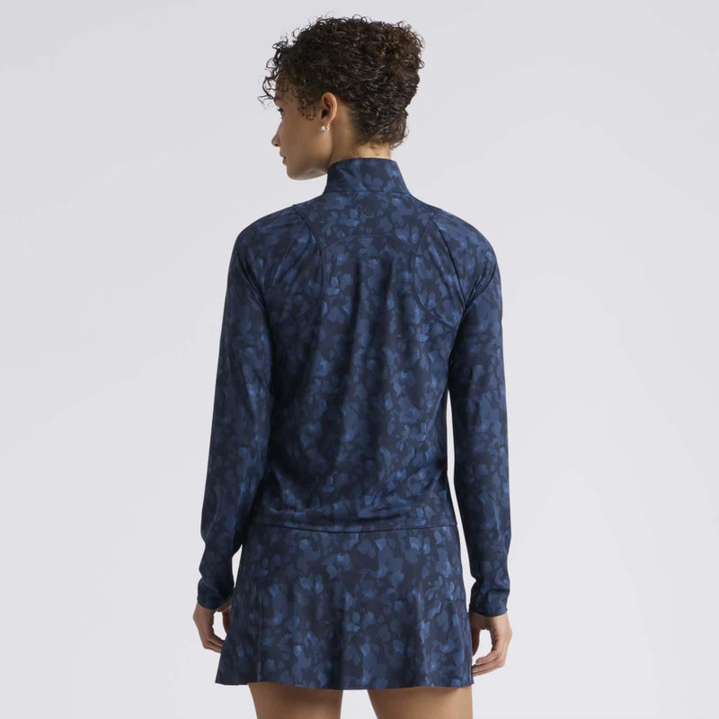 Petal Silky Tech Nylon Quarter Zip Pullover