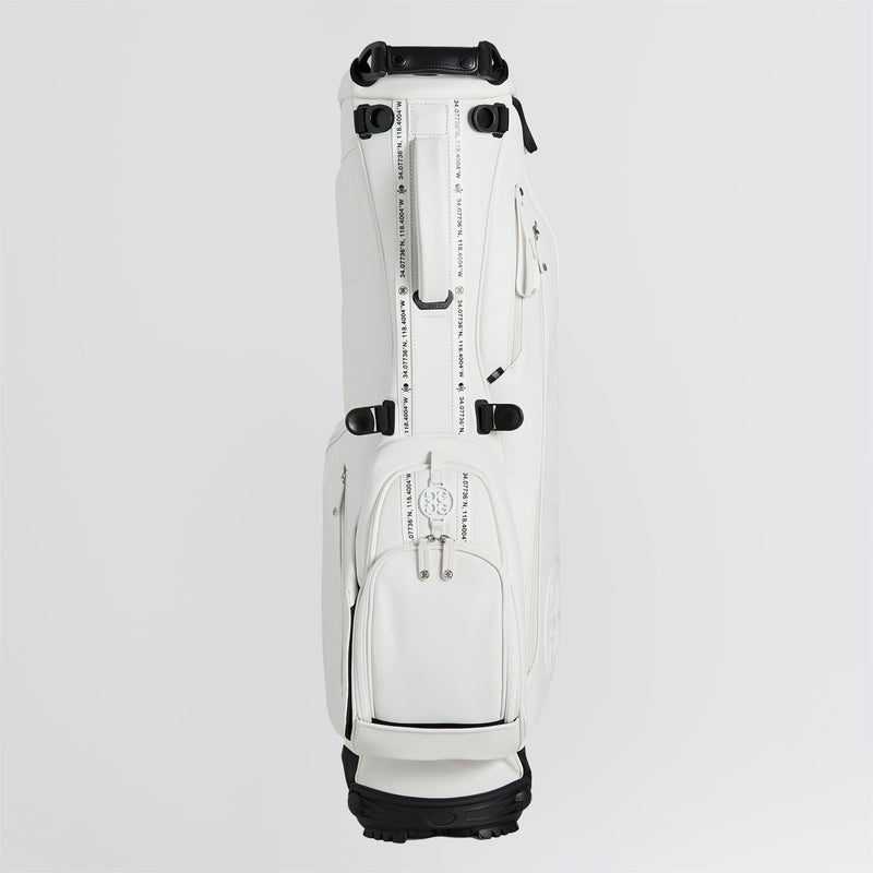 Daytona Skull & Tees Embossed Carry Golf Bag Snow