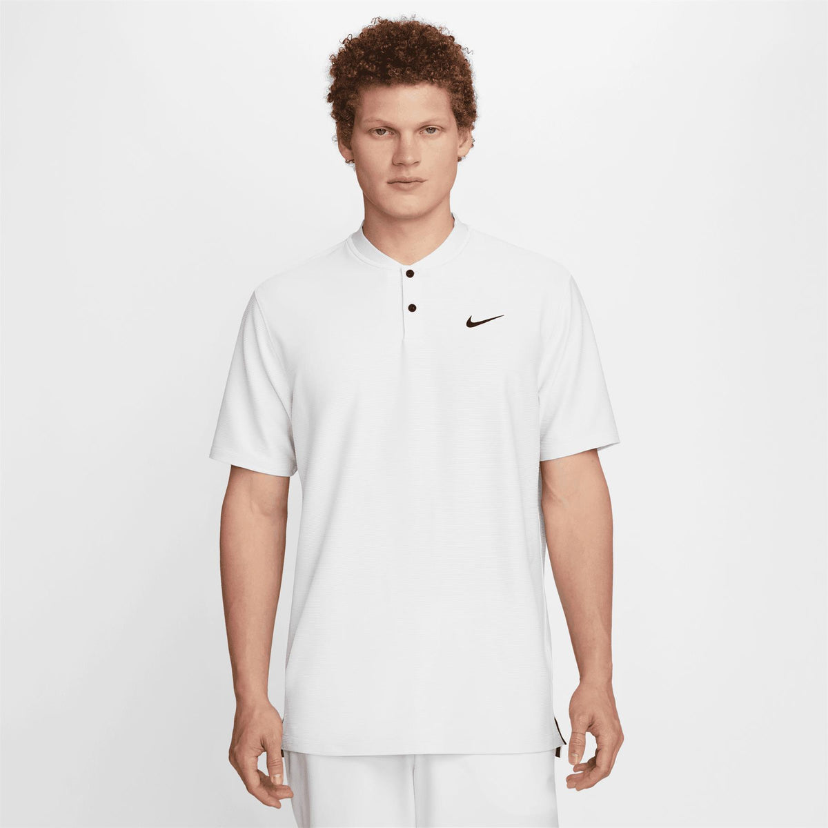 Nike Dri-FIT Tour Texture Stripe Polo White | TRENDYGOLF – TRENDYGOLF UK