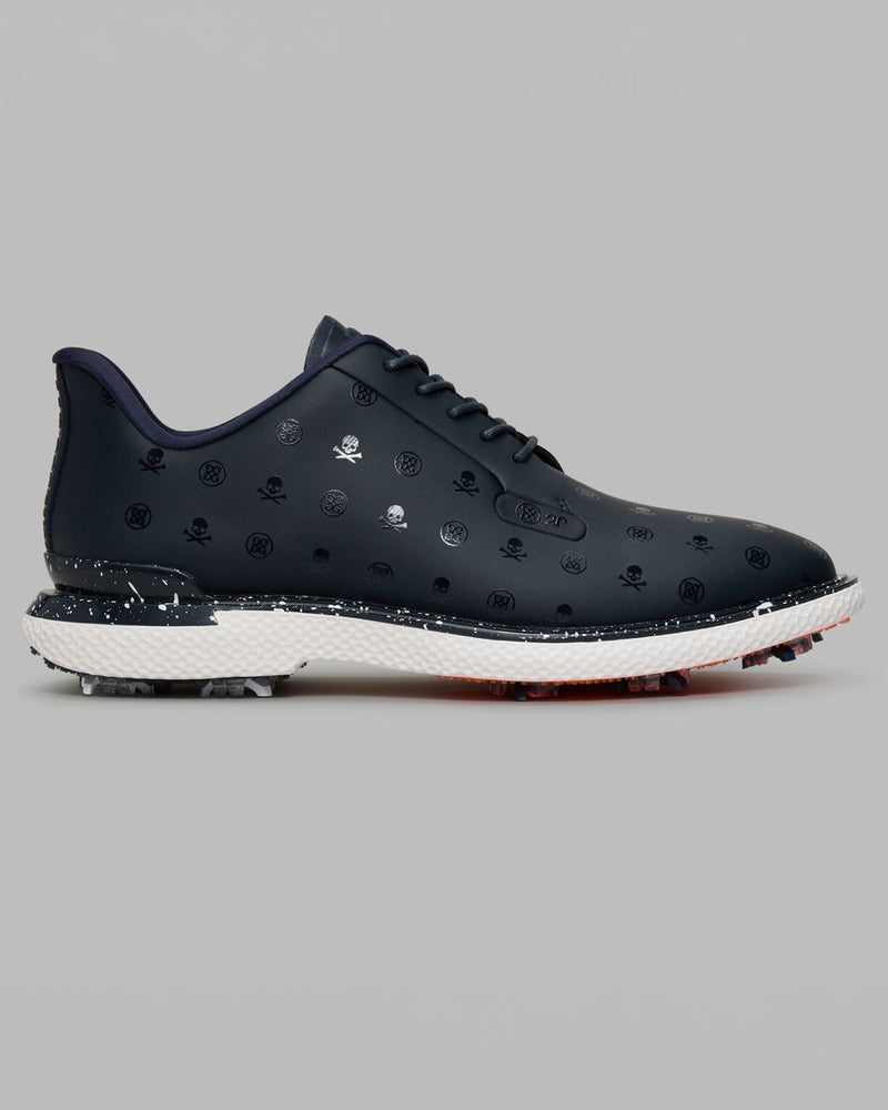 Gallivan2R G/LOCK Printed Skull & Tees Speckled Spiked Golf Shoe