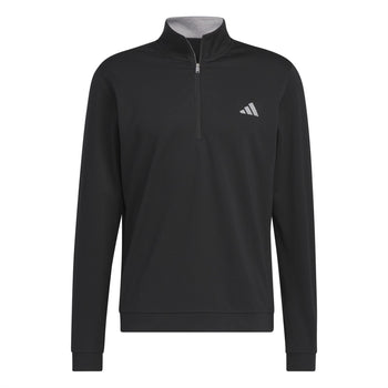 Elevated Quarter Zip Regular Fit Mid Layer Black