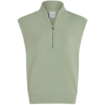 Loretta Half-Zip SL Sweat Snow Sage