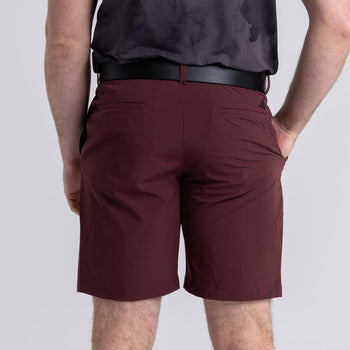Ultimate365 8.5 Inch Golf Shorts Aurora Ruby