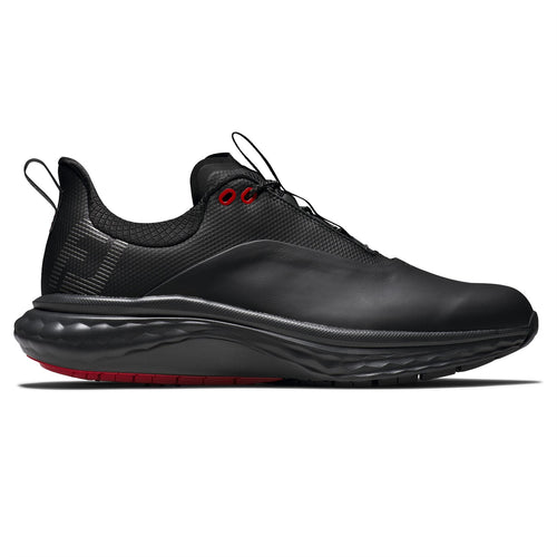 FJ Quantum Golf Shoes Black/Grey/Red - SS25