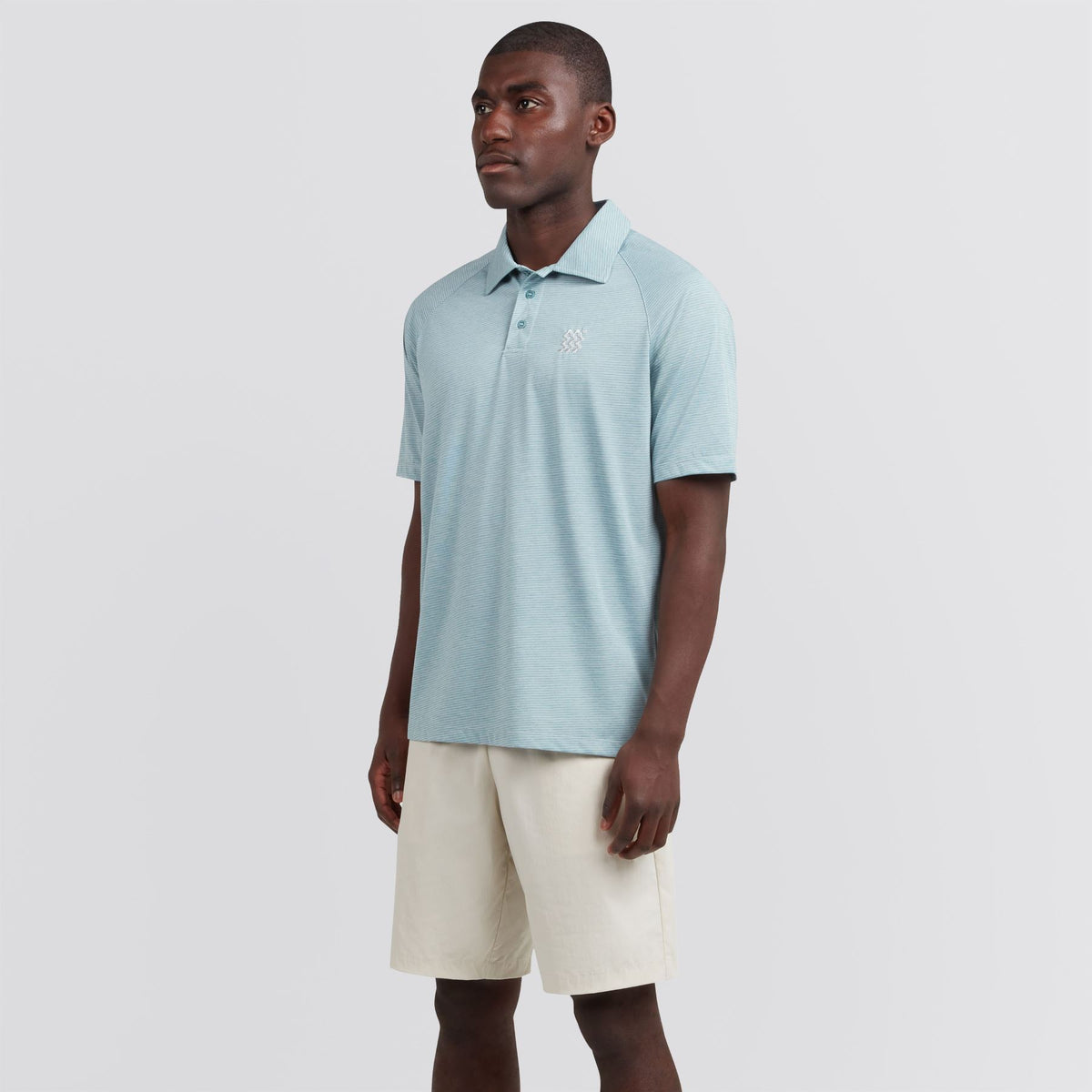 Buttersoft Stripe Polo Arctic
