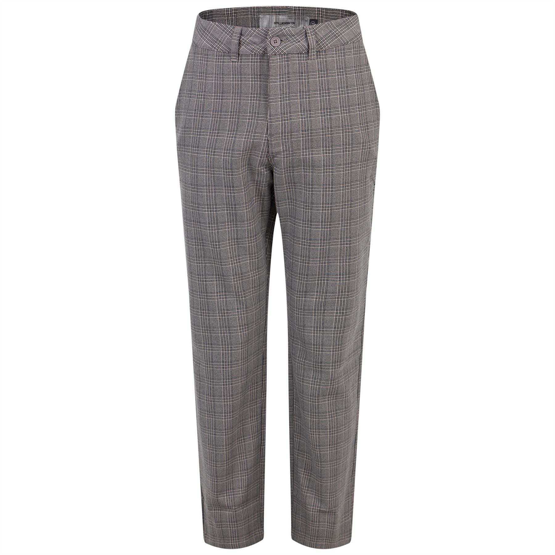 Macker Plaid Pants Grey