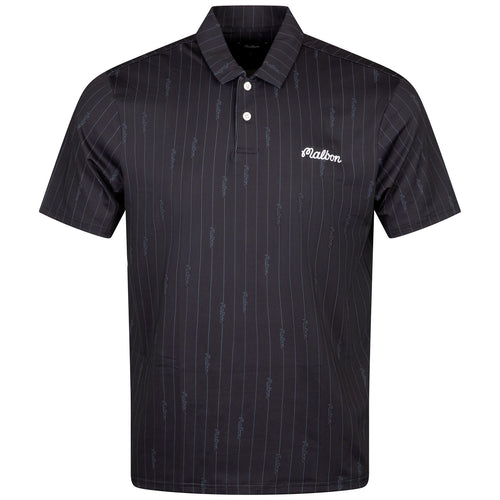 Evergreen Performance Pique Polo Black/Cool Grey - 2024