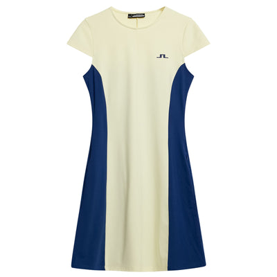 Womens Maxime Sport Jersey Dress Wax Yellow - SS24