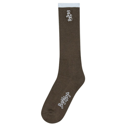 Essential Socks Bogey Brown - AW24