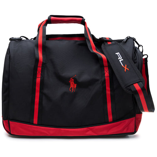 RLX Boston Duffle Bag Black/Red - SS23