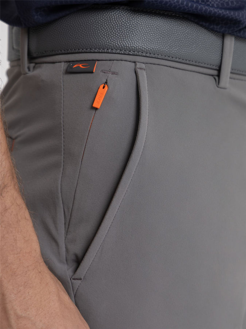 Iver Tailored Fit Trousers Steel Grey