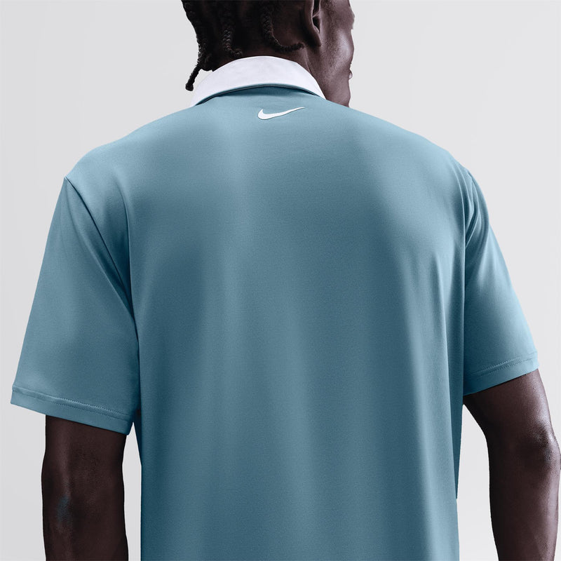 Dri-FIT Tour Contrast Polo Smokey Blue/Pure Platinum/Pale Ivory