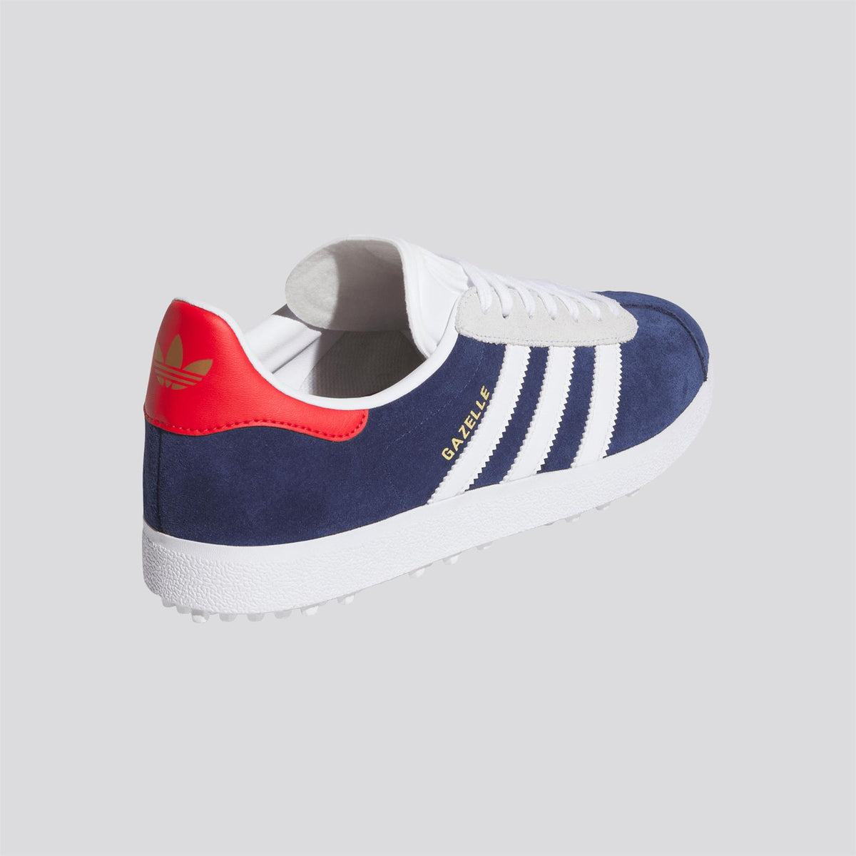 adidas Originals Gazelle Spikeless Golf Shoes Dark Blue/Footwear White/Pure Ruby