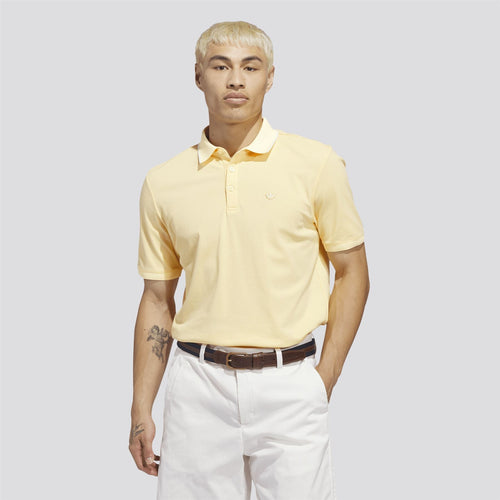 Originals Twistknit Trefoil Polo Ice Tangerine