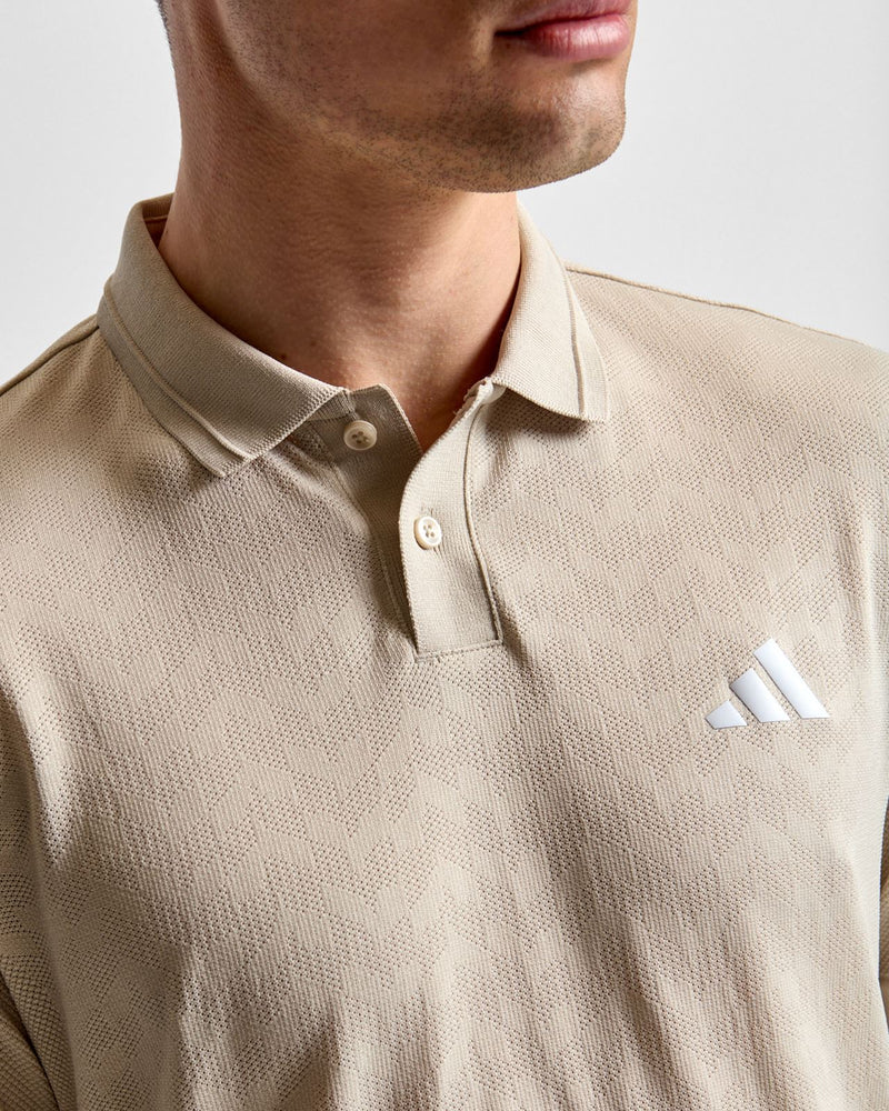 Ultimate365 Seamless Polo Wonder Alumina/White
