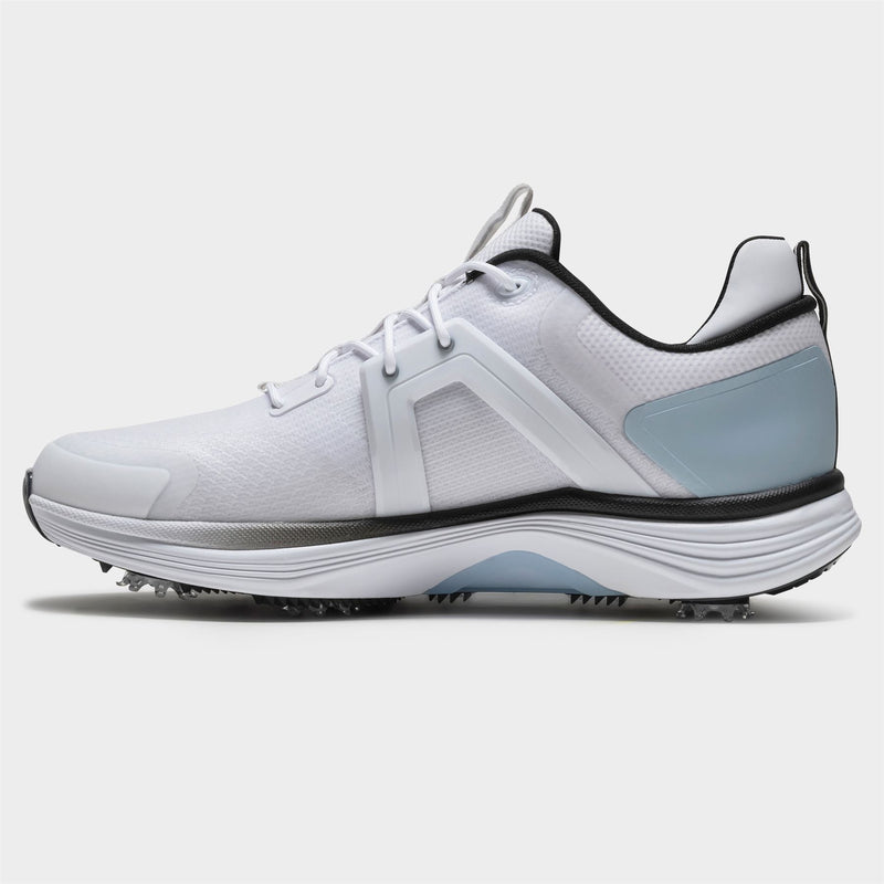 Hyperflex Spiked Golf Shoes White/Blue/Black