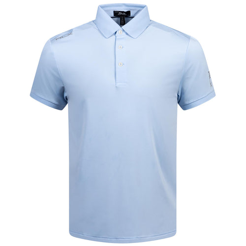 RLX Tailored Fit Airflow Jersey Polo Office Blue - AW24