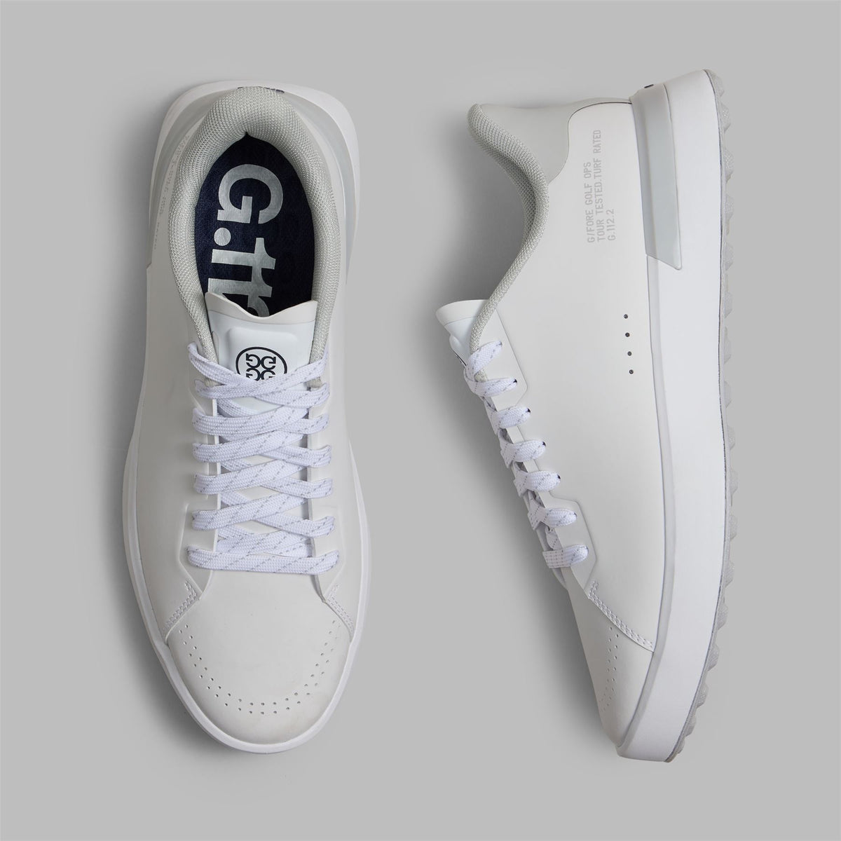 G.112 Camo Heel Hybrid Spikeless Golf Shoe Snow/Nimbus