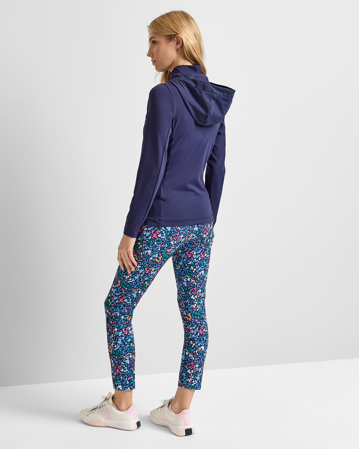 Retention Hooded Hybrid Jacket Atlanta Blue