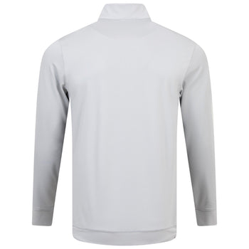Pure Colourblock Quarter Zip Mid Layer Grey/Navy
