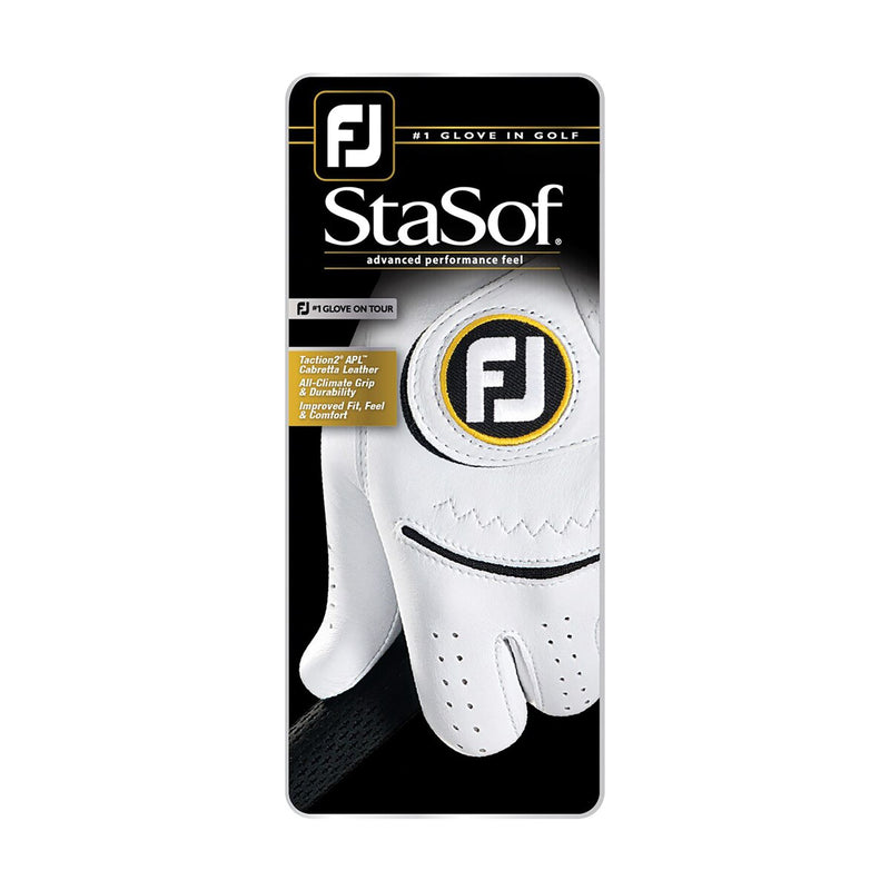 StaSof Regular Golf Glove RH Pearl