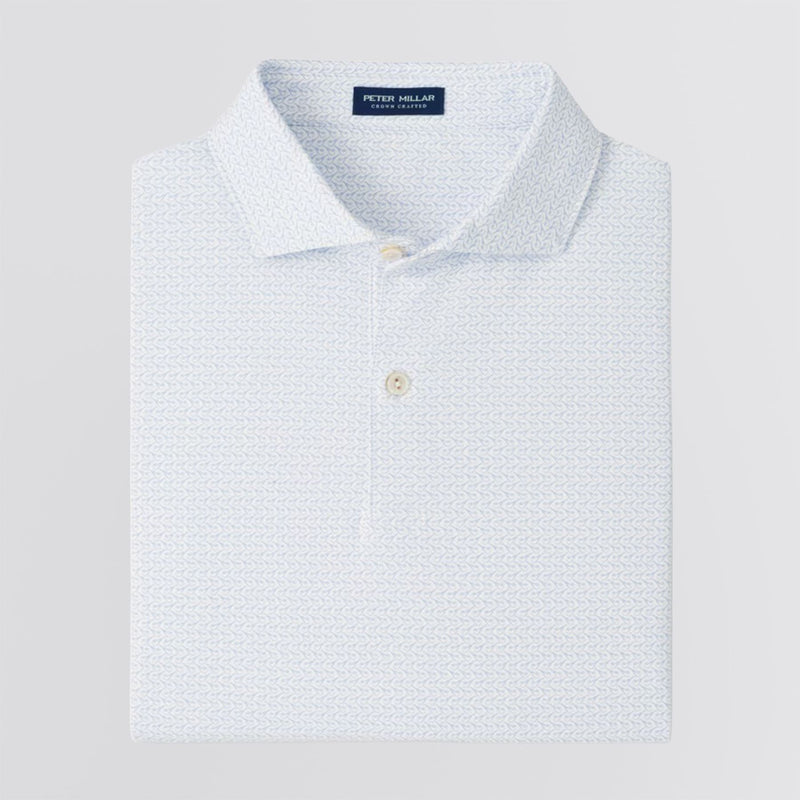 Briar Performance Jersey Polo White