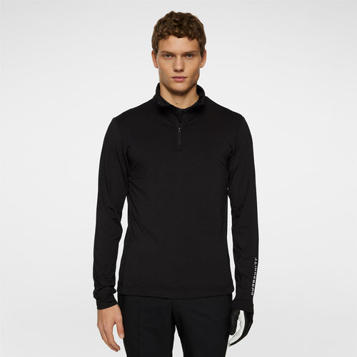 Tour Tech Quarter Zip Mid Layer Black