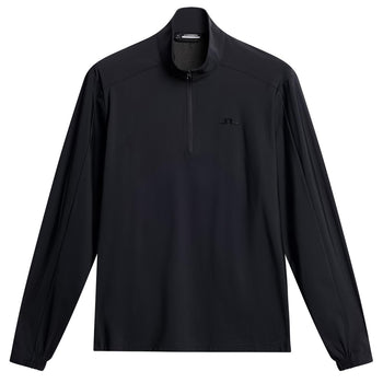 Ollie Tech Quarter Zip Mid Layer Black