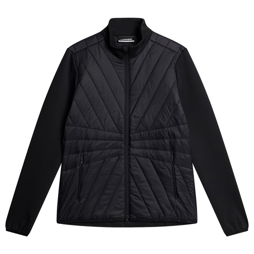 Womens Holma Quilt Hybrid Jacket Black - SS25